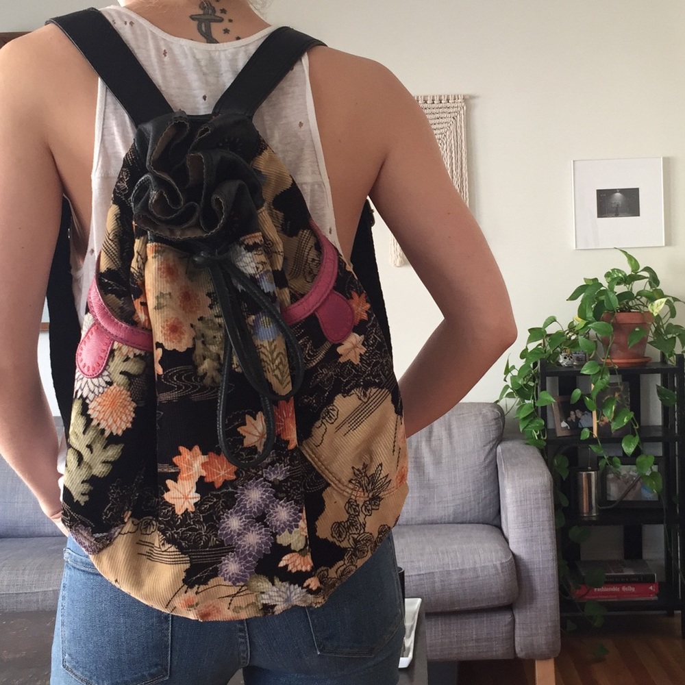 Lucky Brand Backpack with Leather details